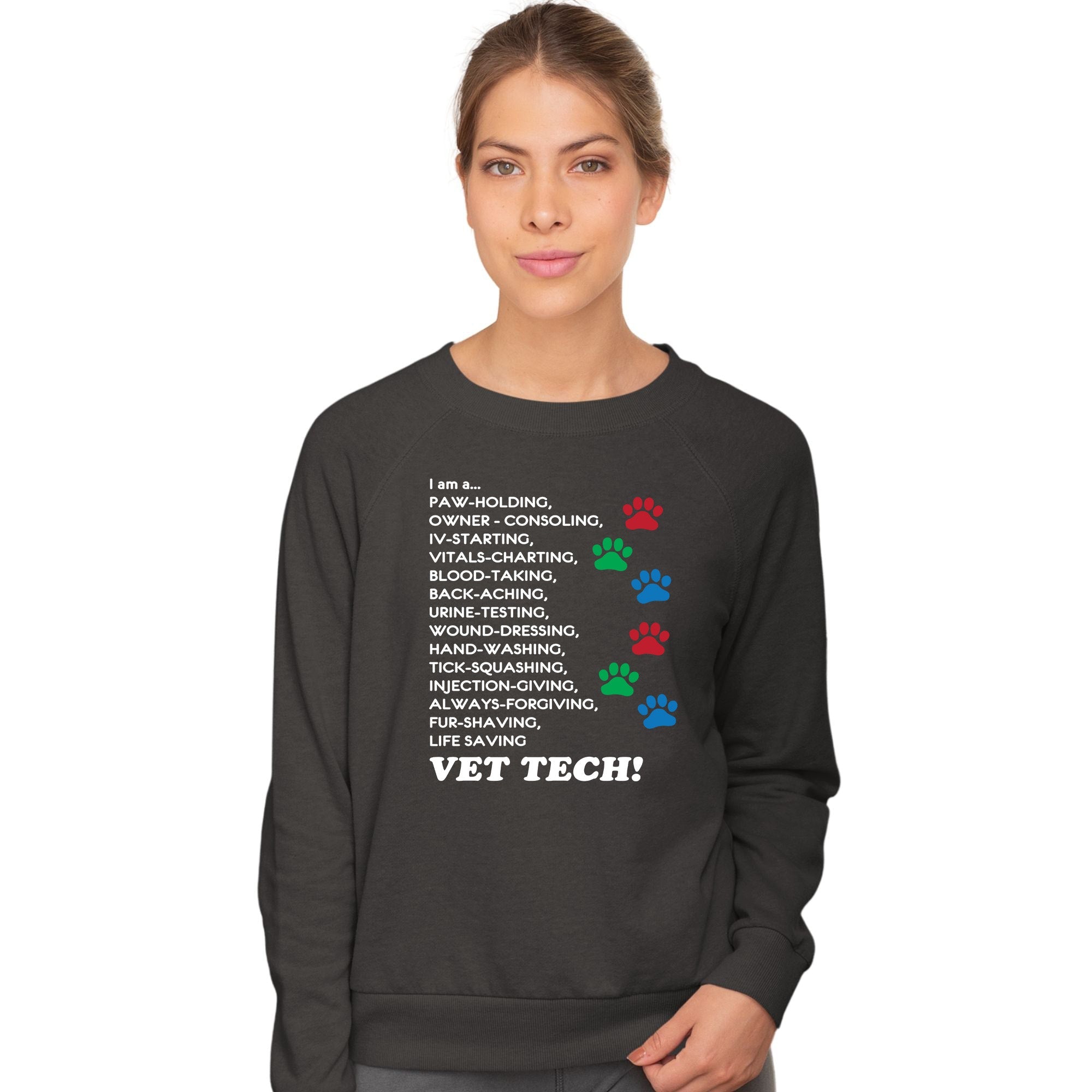 I am a... Vet tech Crewneck Sweatshirt