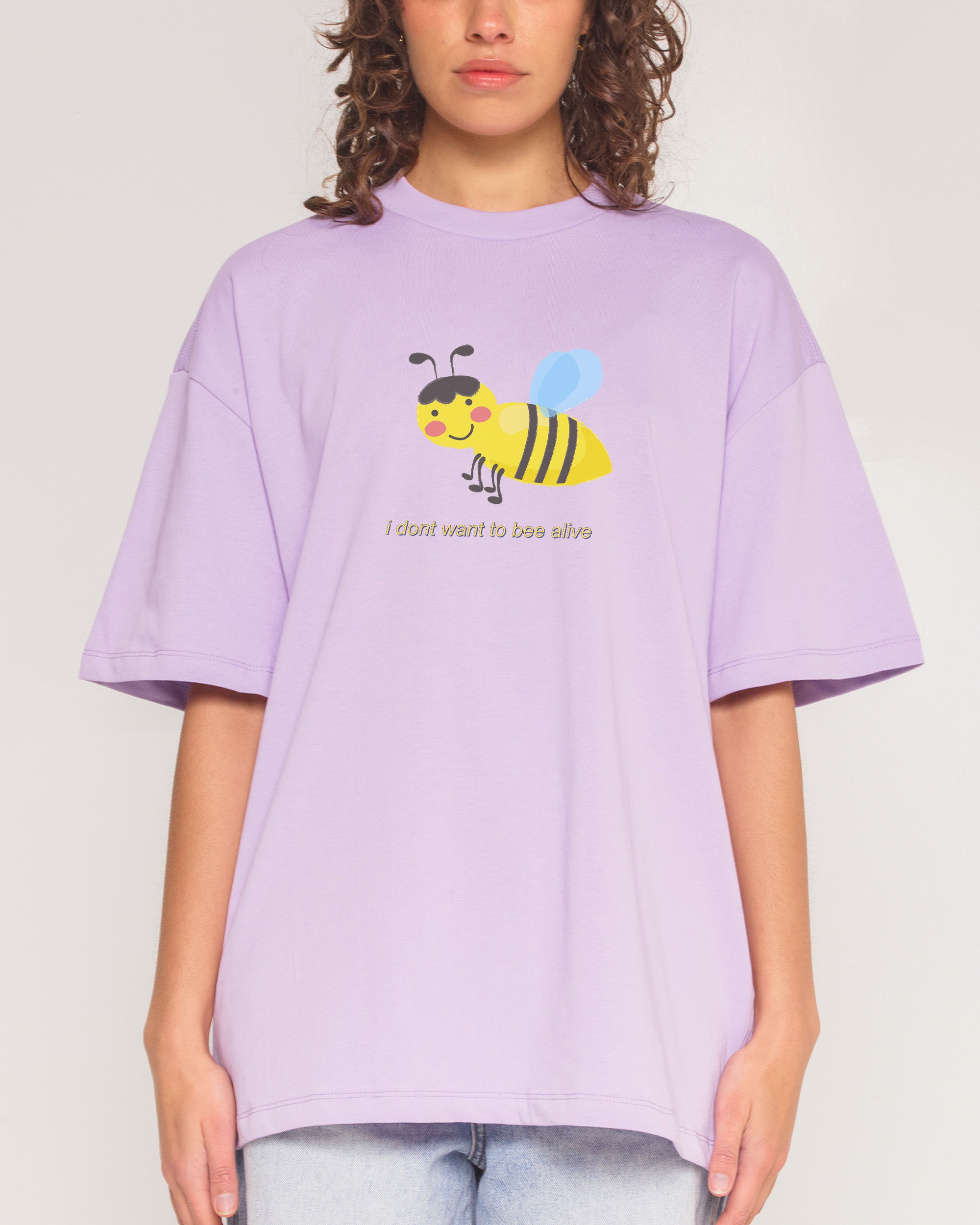 I Don't Want To Oversized Tee