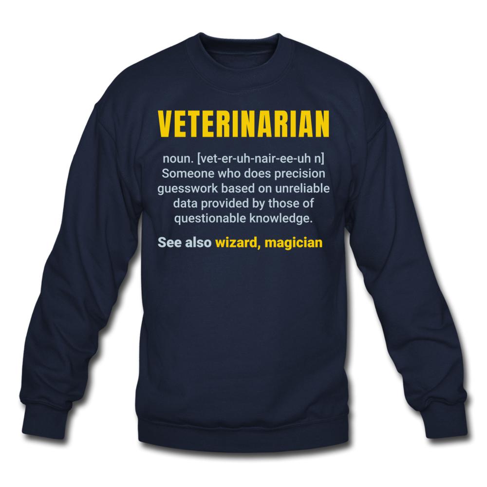 Veterinarian Definition Crewneck Sweatshirt