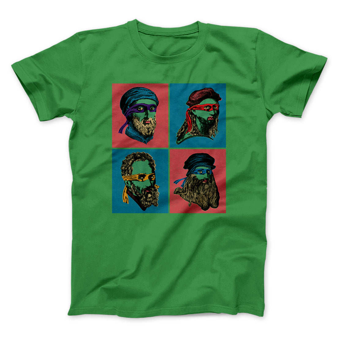 Teenage Mutant Ninja Artists Funny Movie Men/Unisex T-Shirt